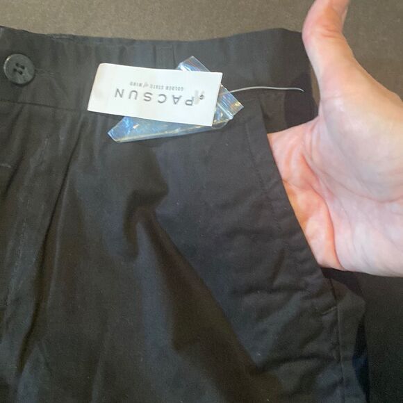 Pacsun Women’s Slim Tapered Pant Black 100% Cotton Size 33 NWT - Picture 8 of 11